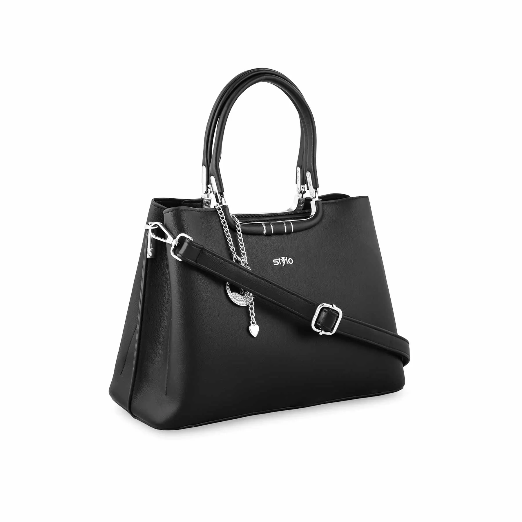 Black Formal Hand Bag P36258