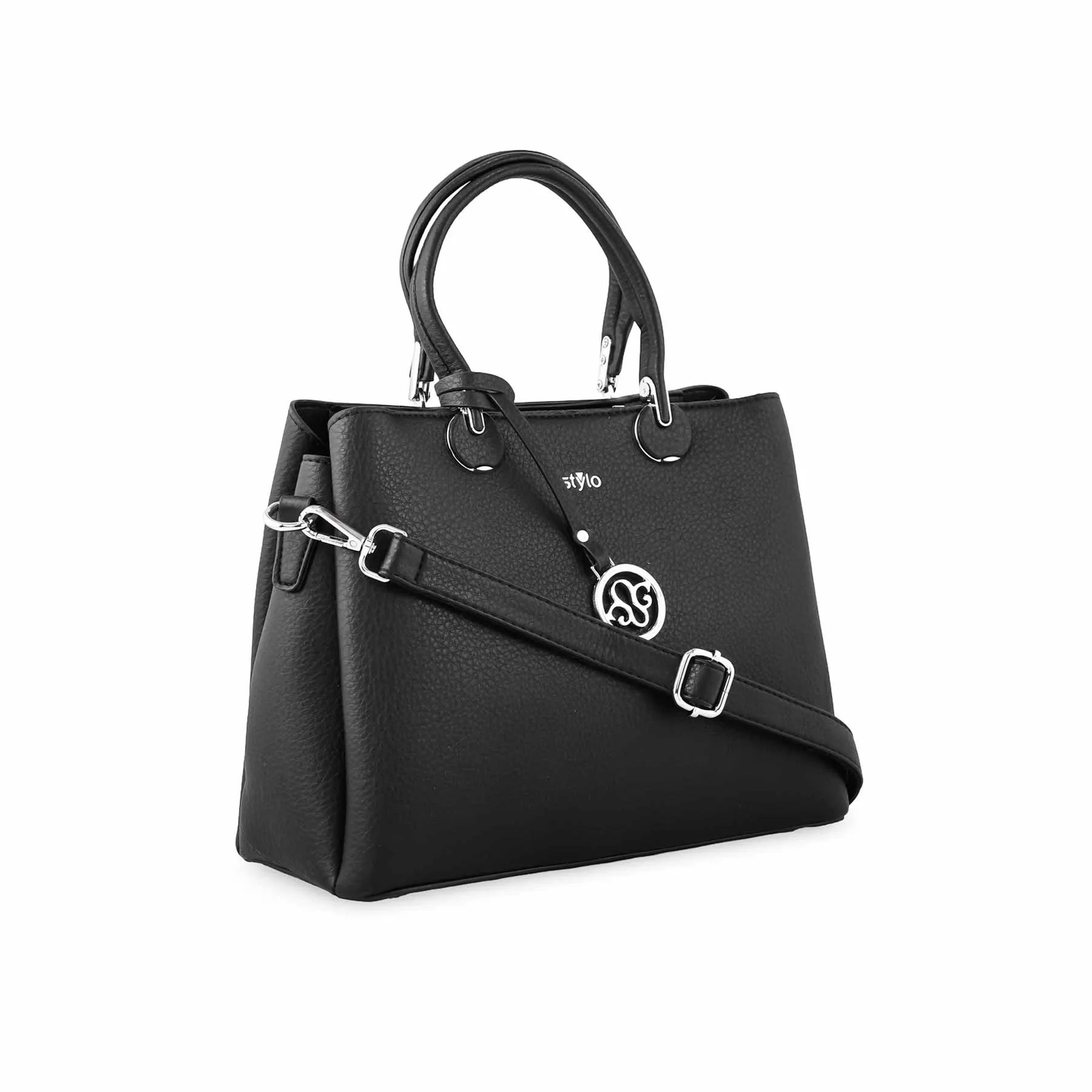 Black Formal Hand Bag P36262