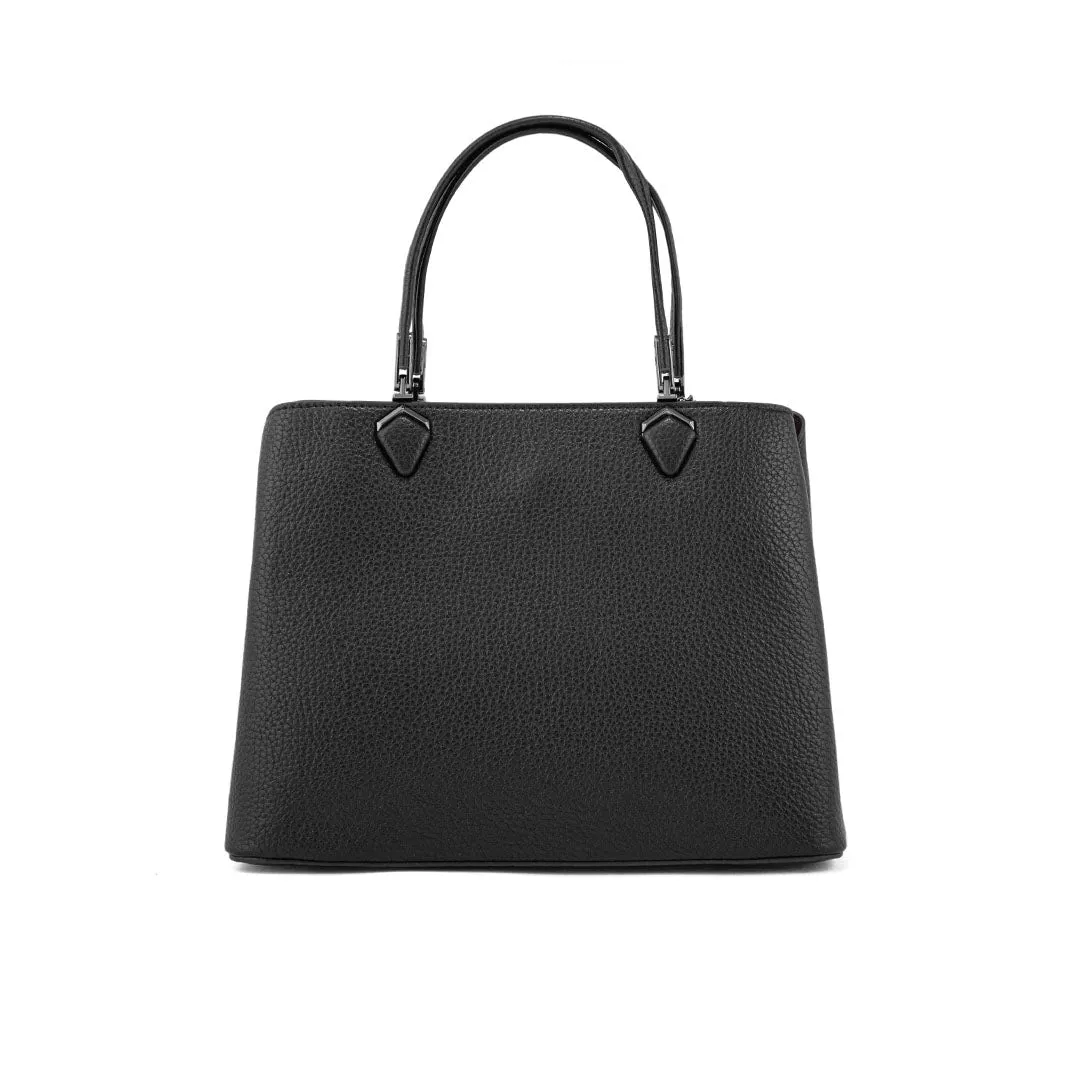 Black Formal Hand Bag P36290