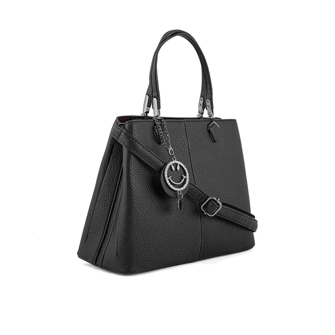 Black Formal Hand Bag P36290