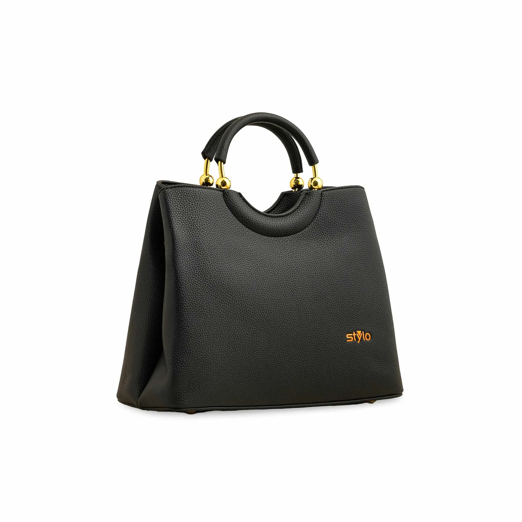 Black Formal Hand Bag P36385