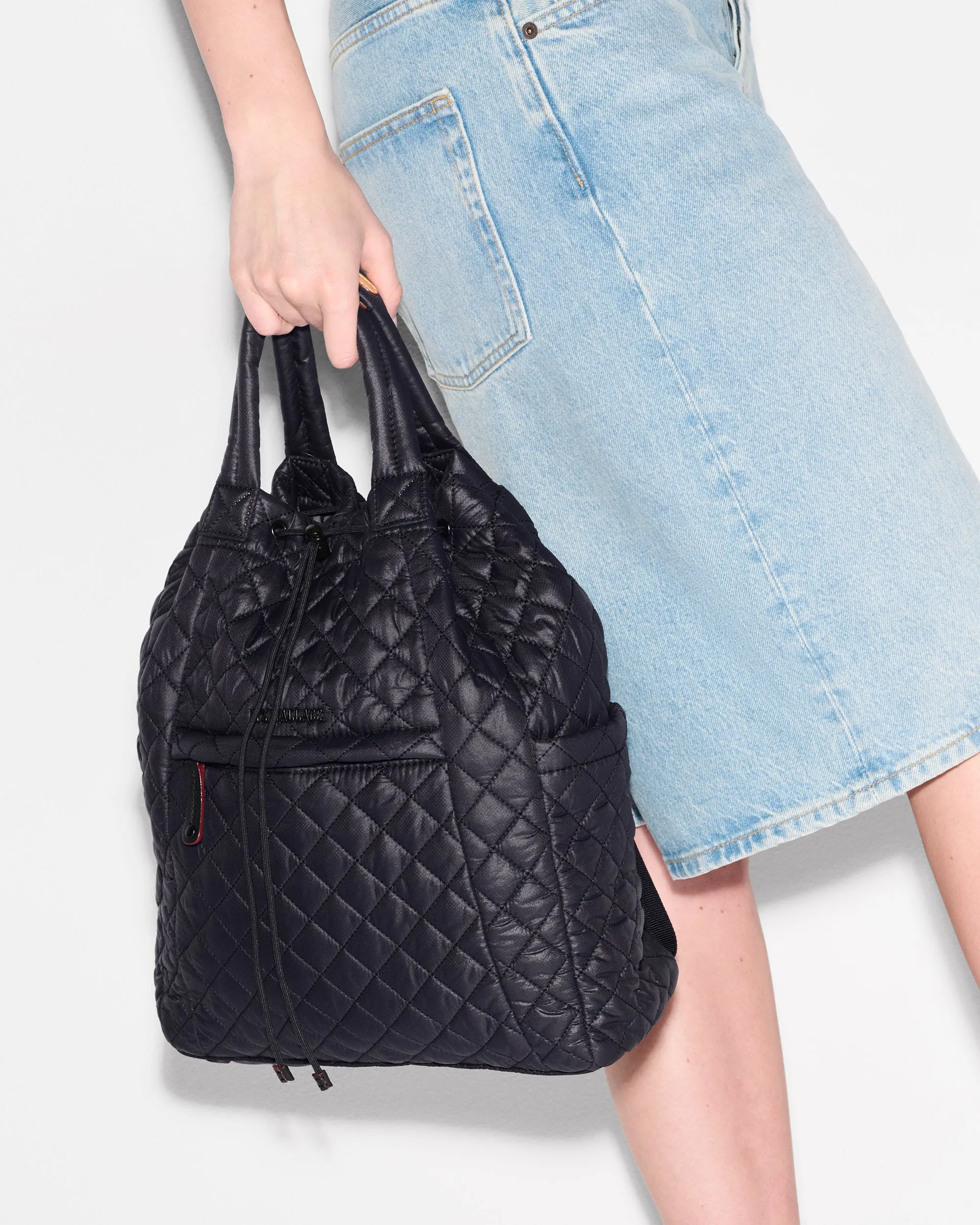Black Metro Convertible Backpack