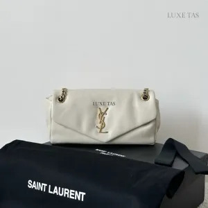 Blanc Vintage Calypso In Plunged Lambskin Leather Shoulder Bag for Women