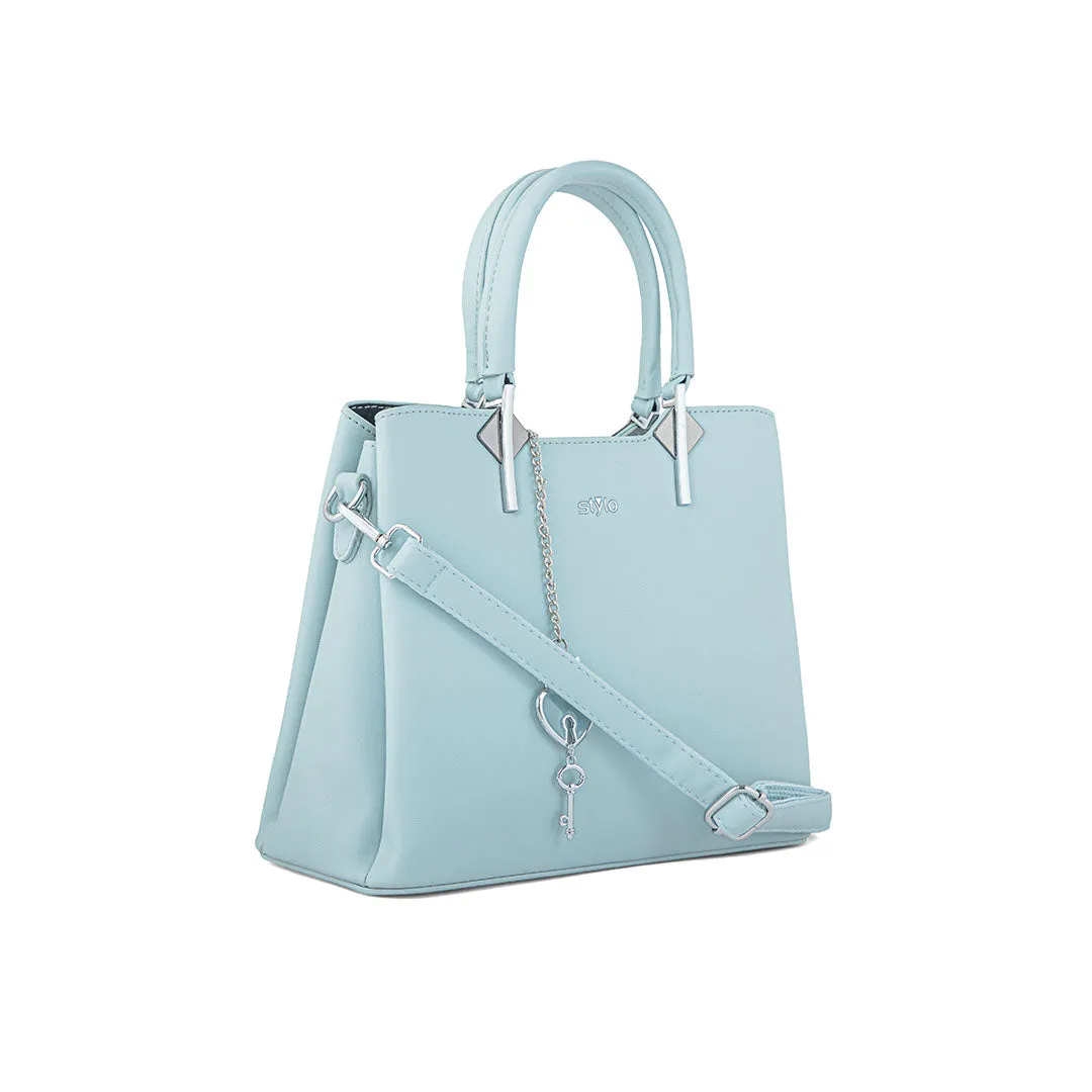 Blue Formal Hand Bag P36288