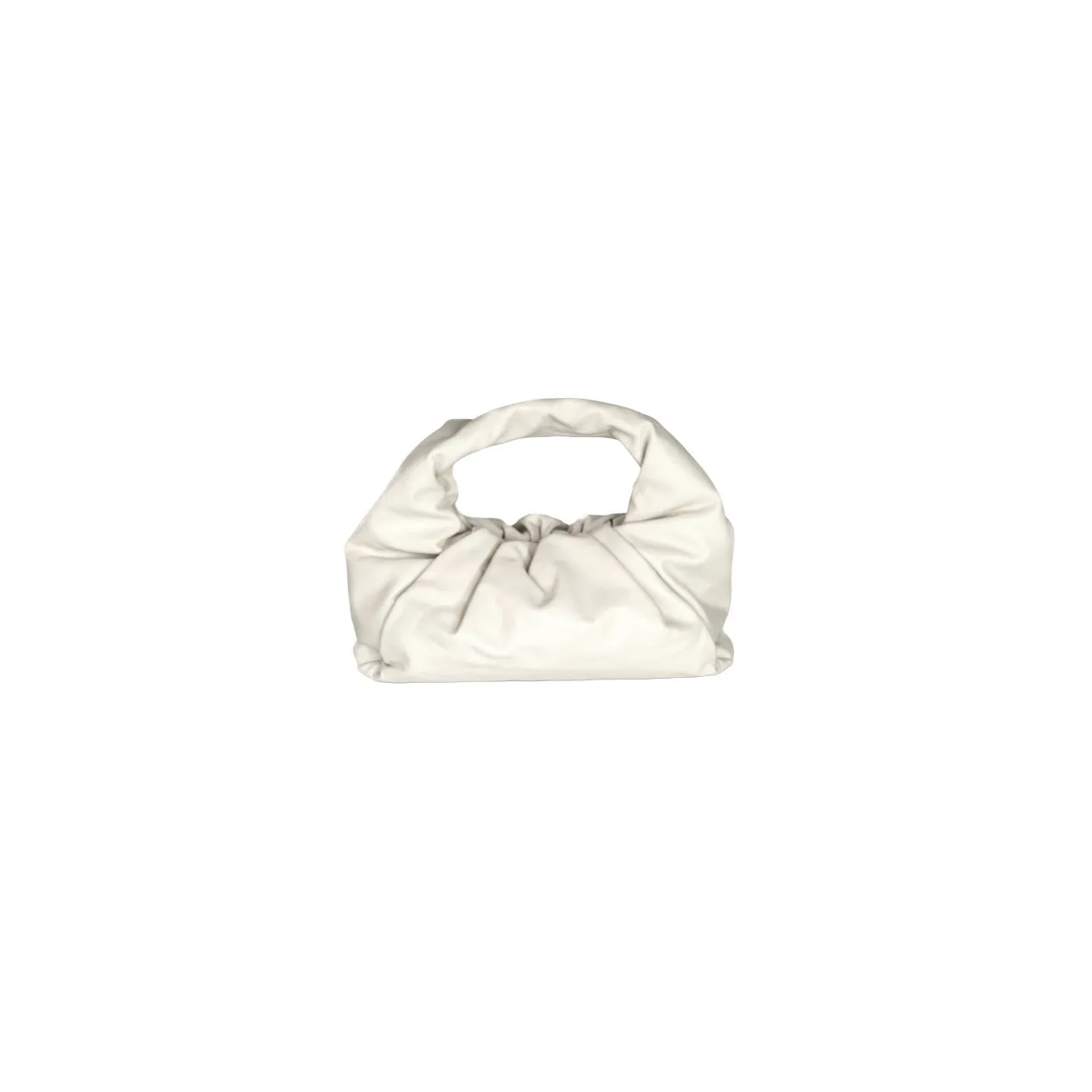 Bottega Veneta Smooth Butter Calfskin Small The Shoulder Pouch Plaster