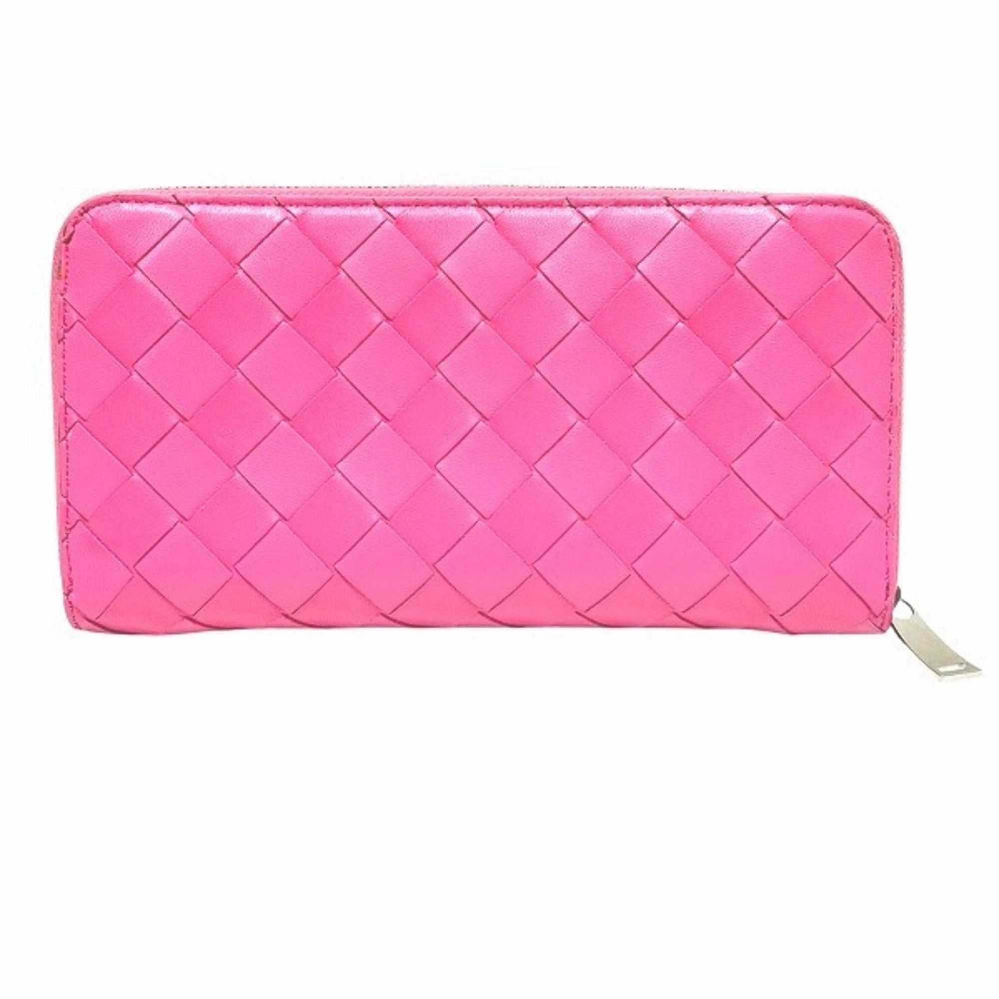 Bottega Veneta Leather Long Wallet (Bi-Fold) (Pre-Owned)