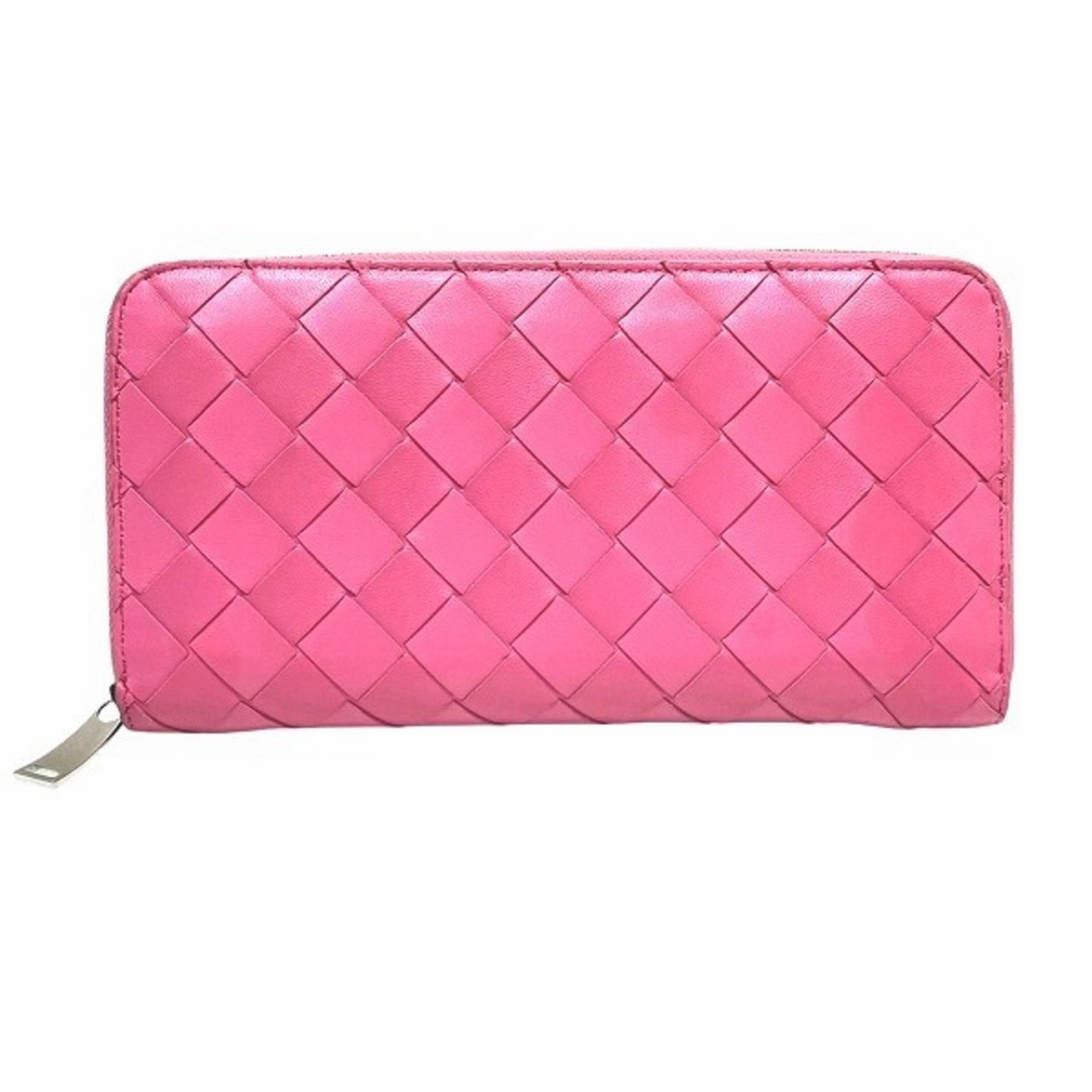 Bottega Veneta Leather Long Wallet (Bi-Fold) (Pre-Owned)