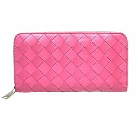 Bottega Veneta Leather Long Wallet (Bi-Fold) (Pre-Owned)