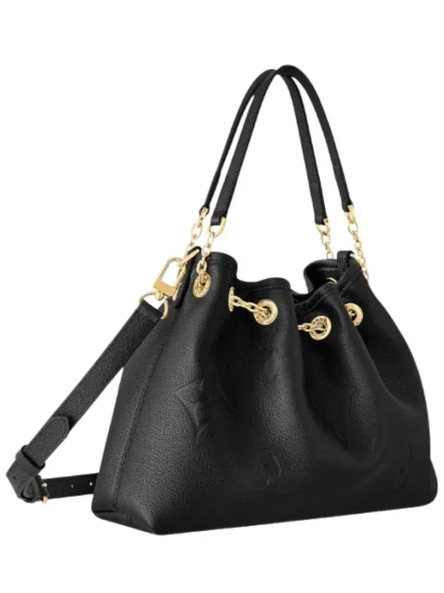 Bundle Monogram Empreinte Shoulder Bag Black