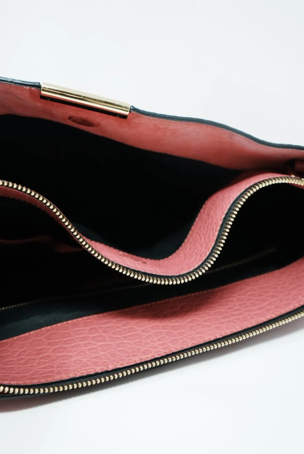 Burberry Purple Leather Shoulder Bag