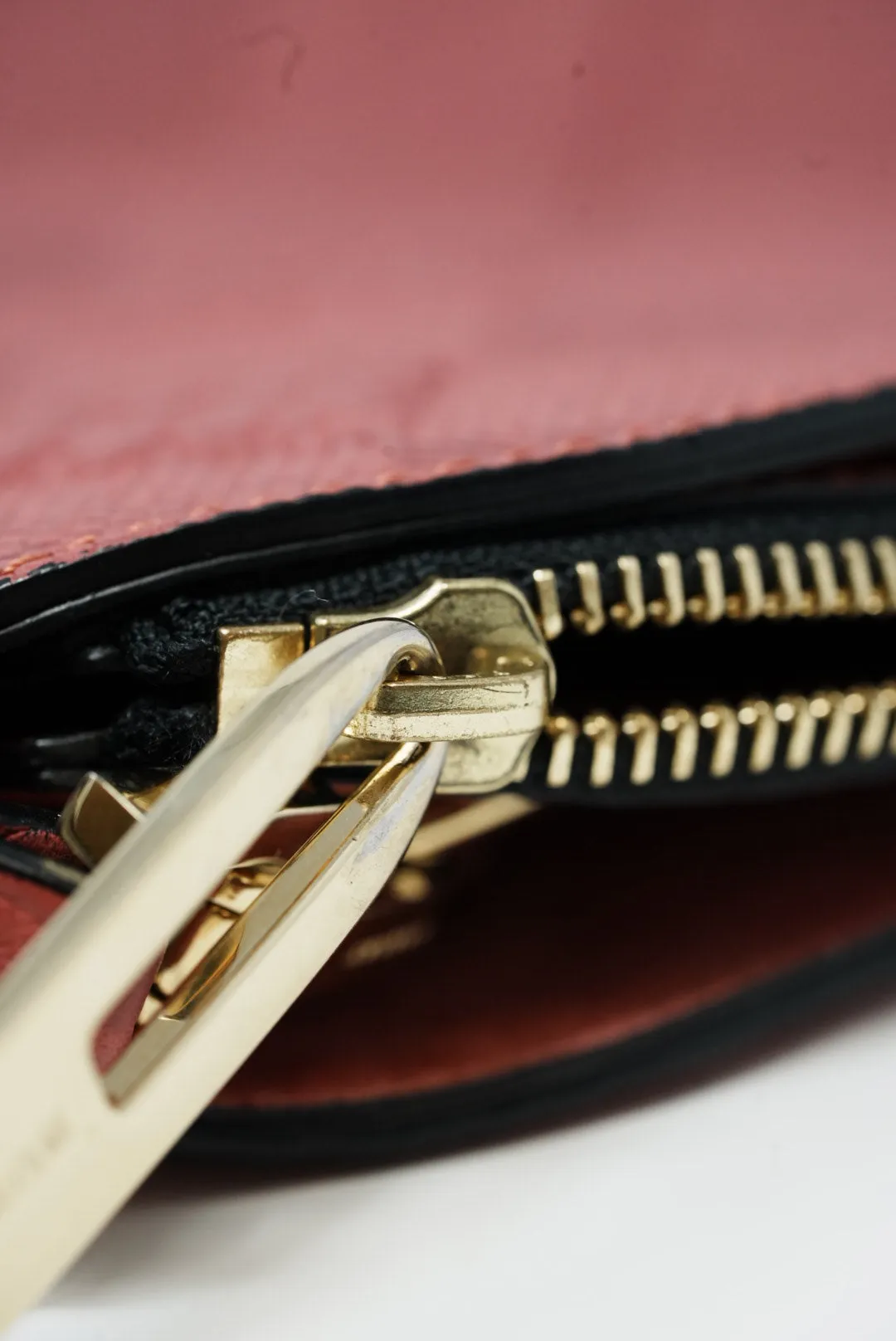 Burberry Purple Leather Shoulder Bag