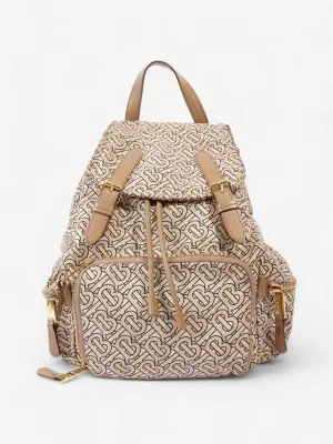 Burberry TB Backpack Blush / Beige / Black Nylon Medium