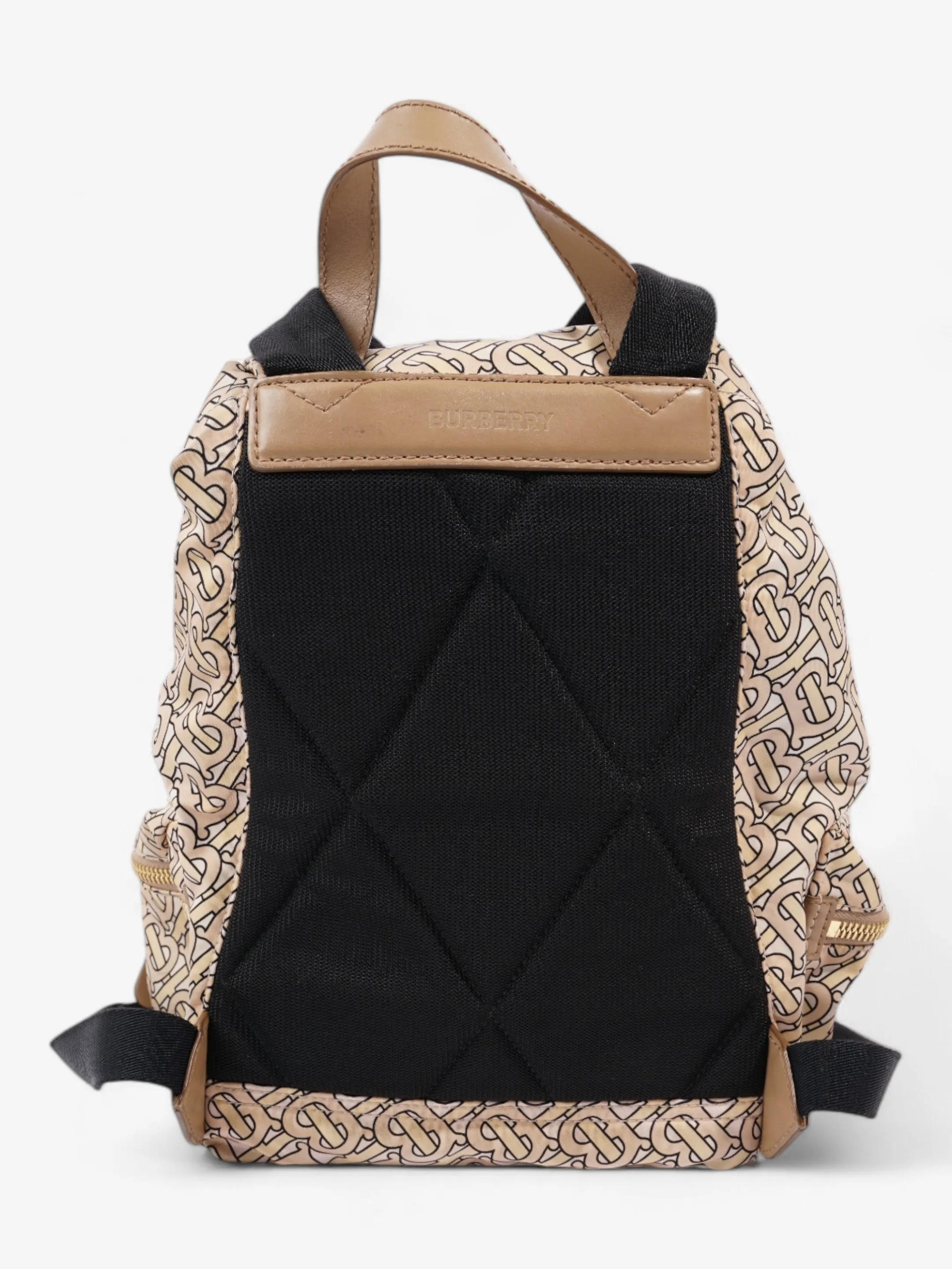 Burberry TB Backpack Blush / Beige / Black Nylon Medium