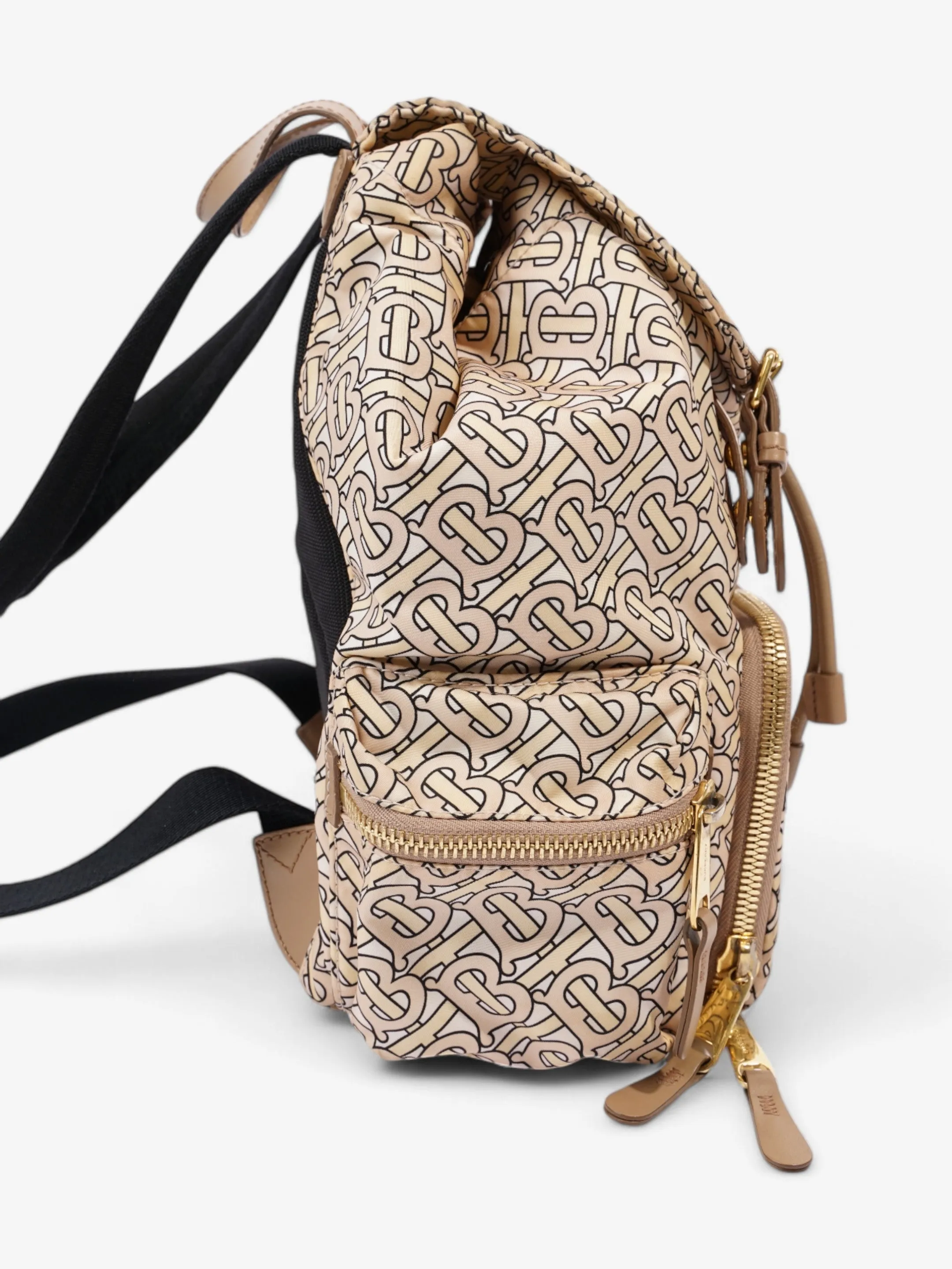 Burberry TB Backpack Blush / Beige / Black Nylon Medium