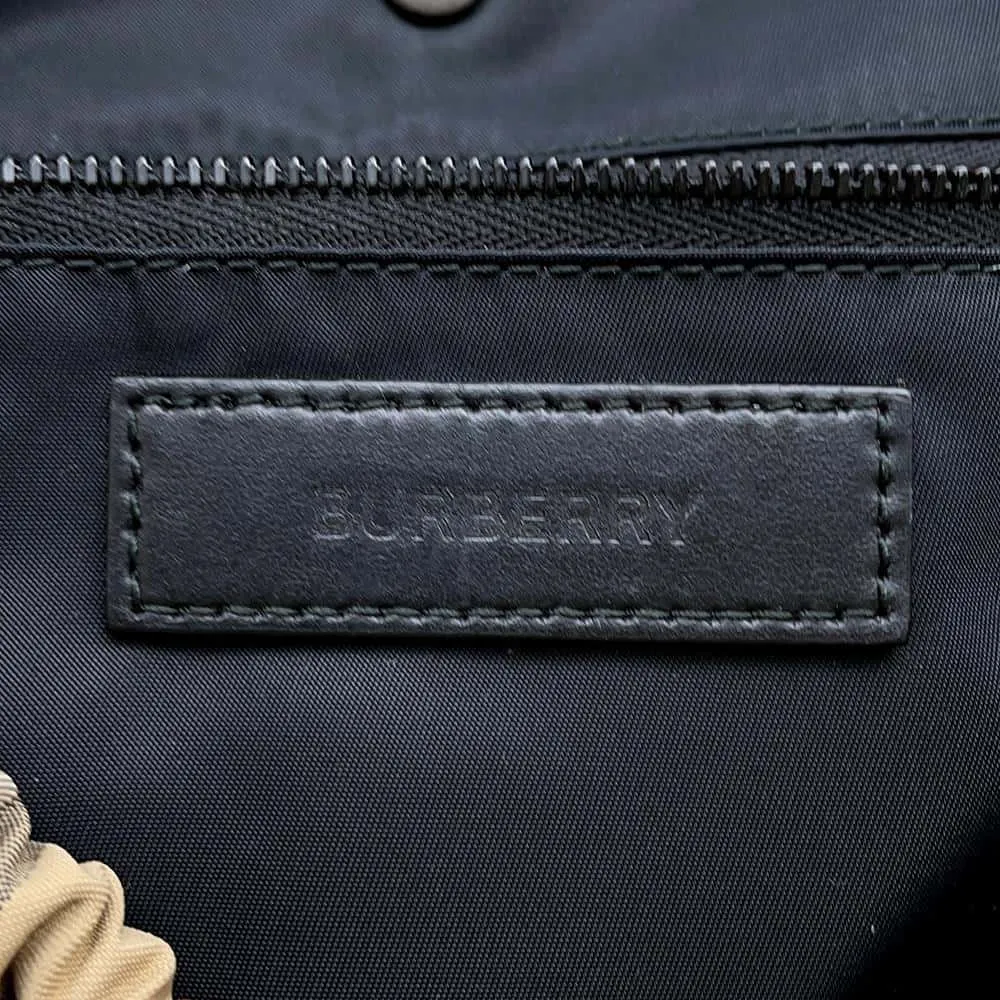 BURBERRY Vintage Check Backpack Beige/Black8010372 Nylon