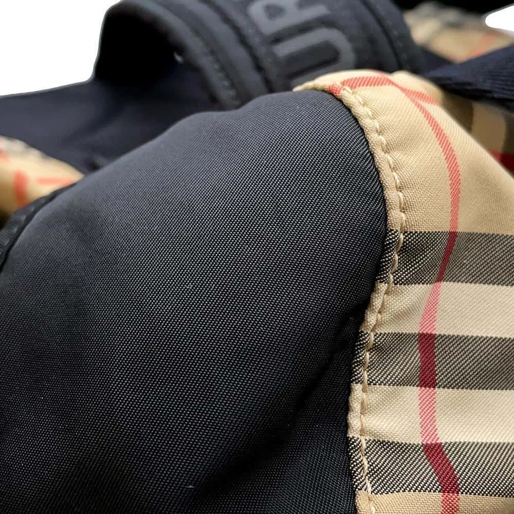 BURBERRY Vintage Check Backpack Beige/Black8010372 Nylon