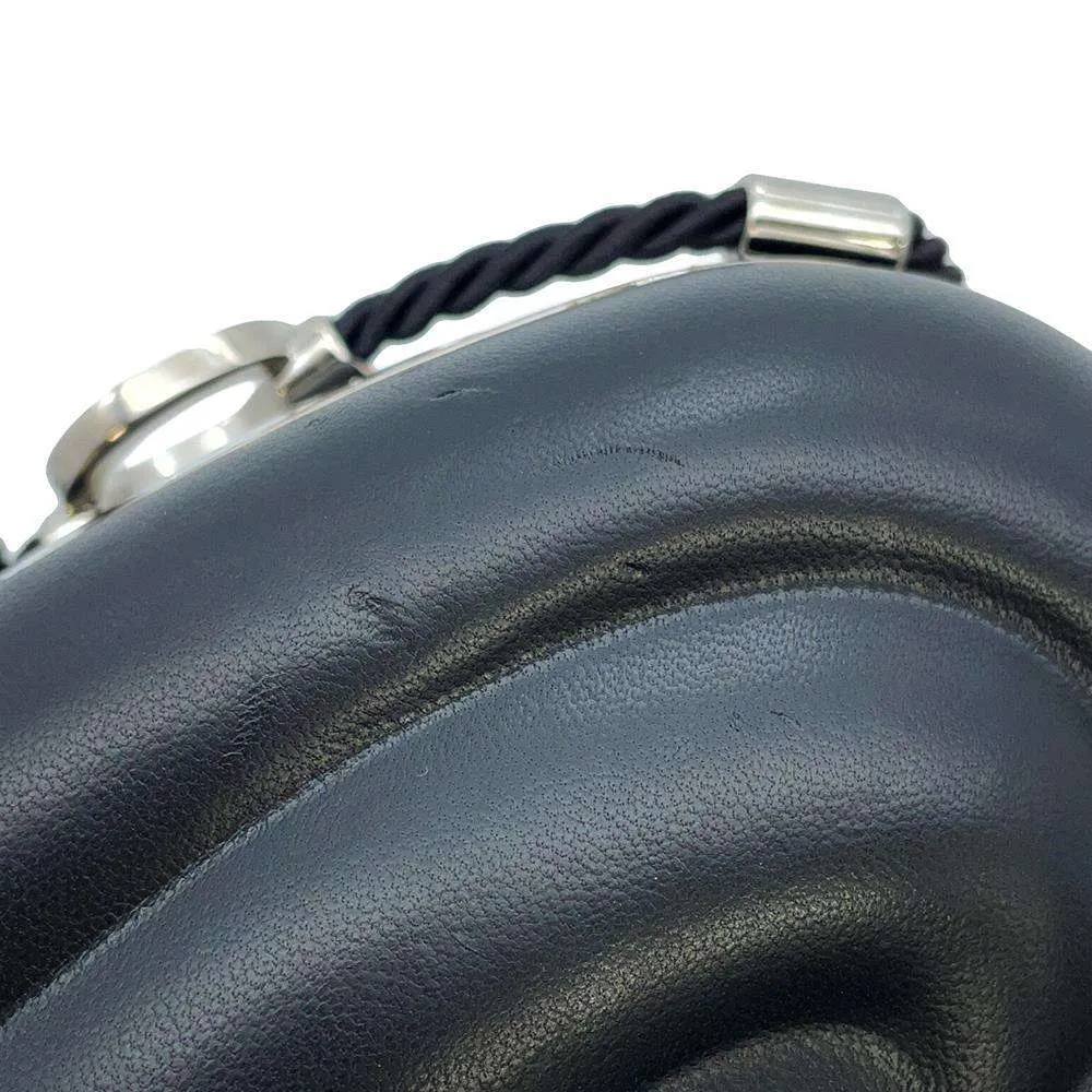 BVLGARI Ambush Collaboration Serpenti Minodiaire Shoulder Bag Black Leather