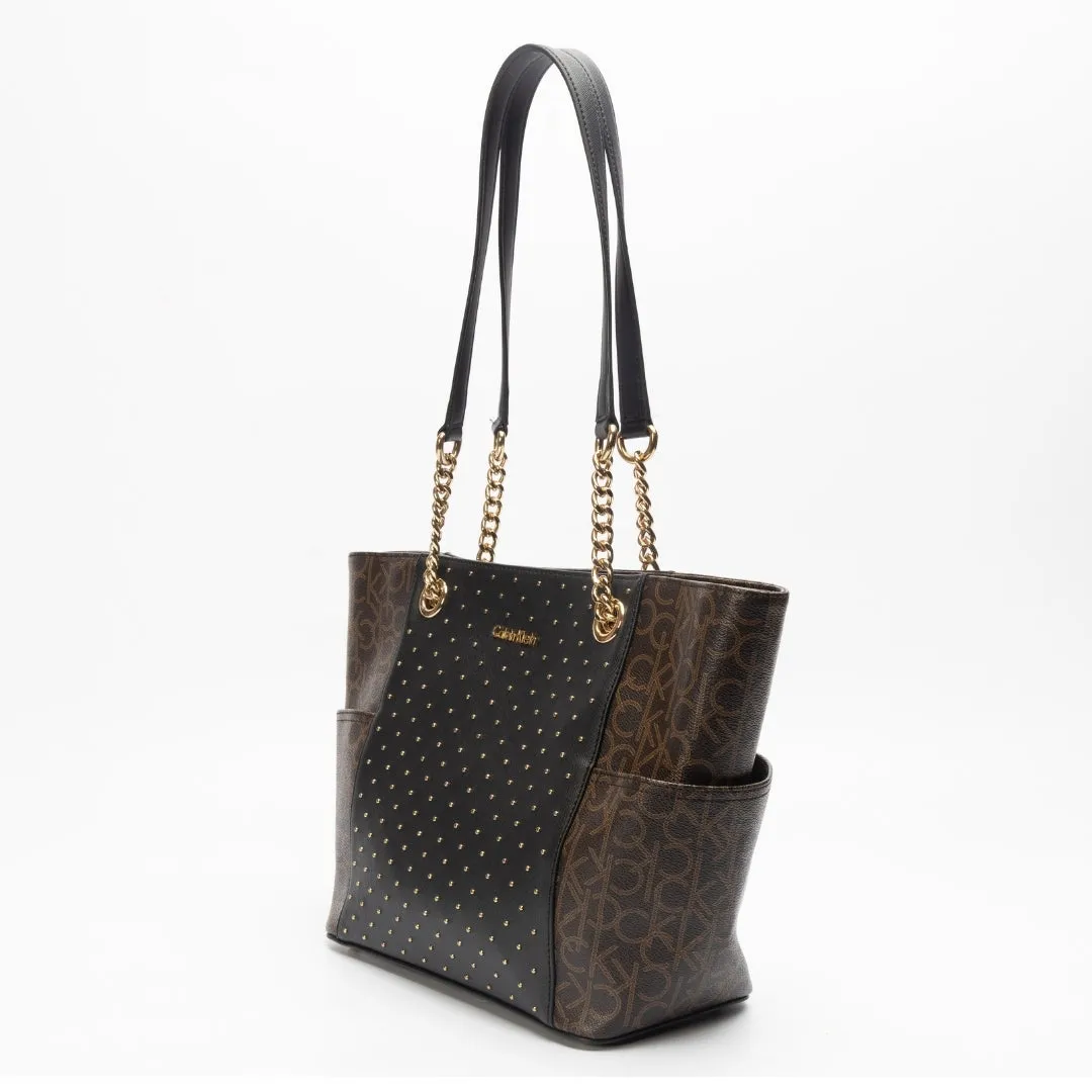 Calvin Klein Logo Print Tote Bag