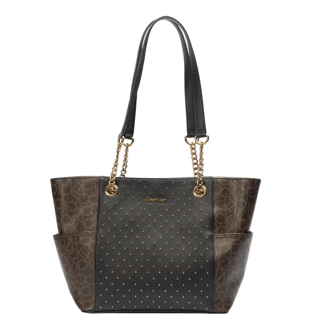 Calvin Klein Logo Print Tote Bag