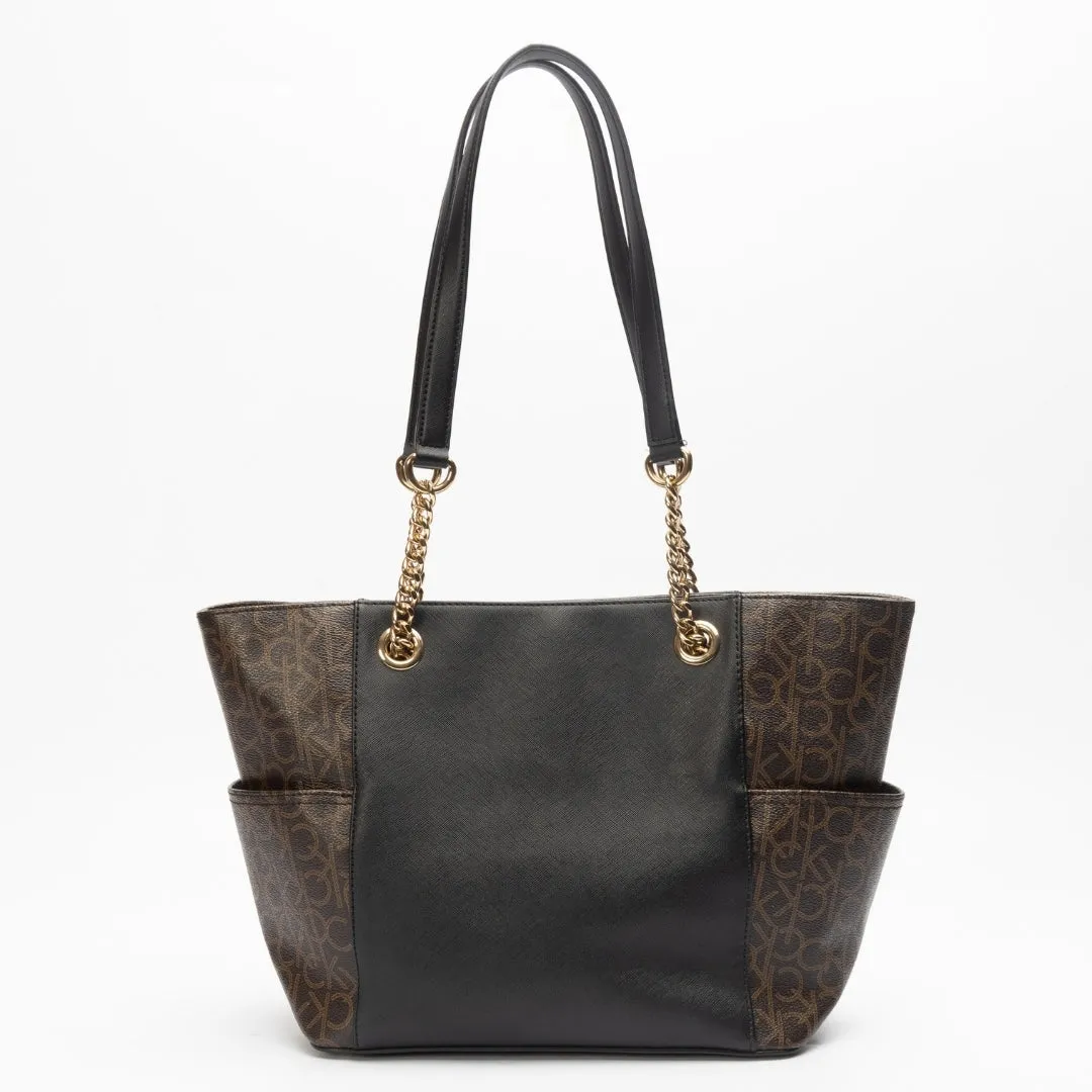 Calvin Klein Logo Print Tote Bag