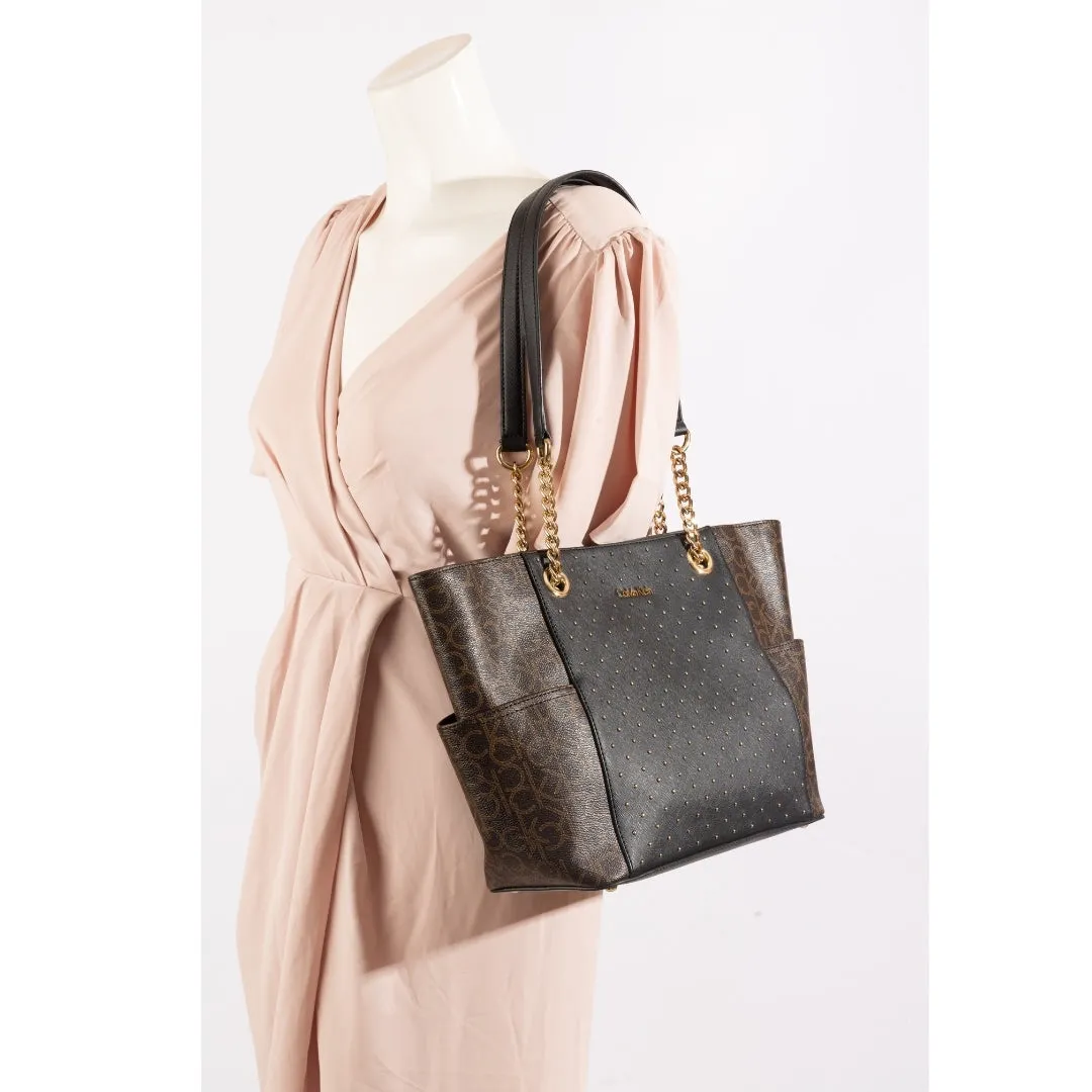 Calvin Klein Logo Print Tote Bag