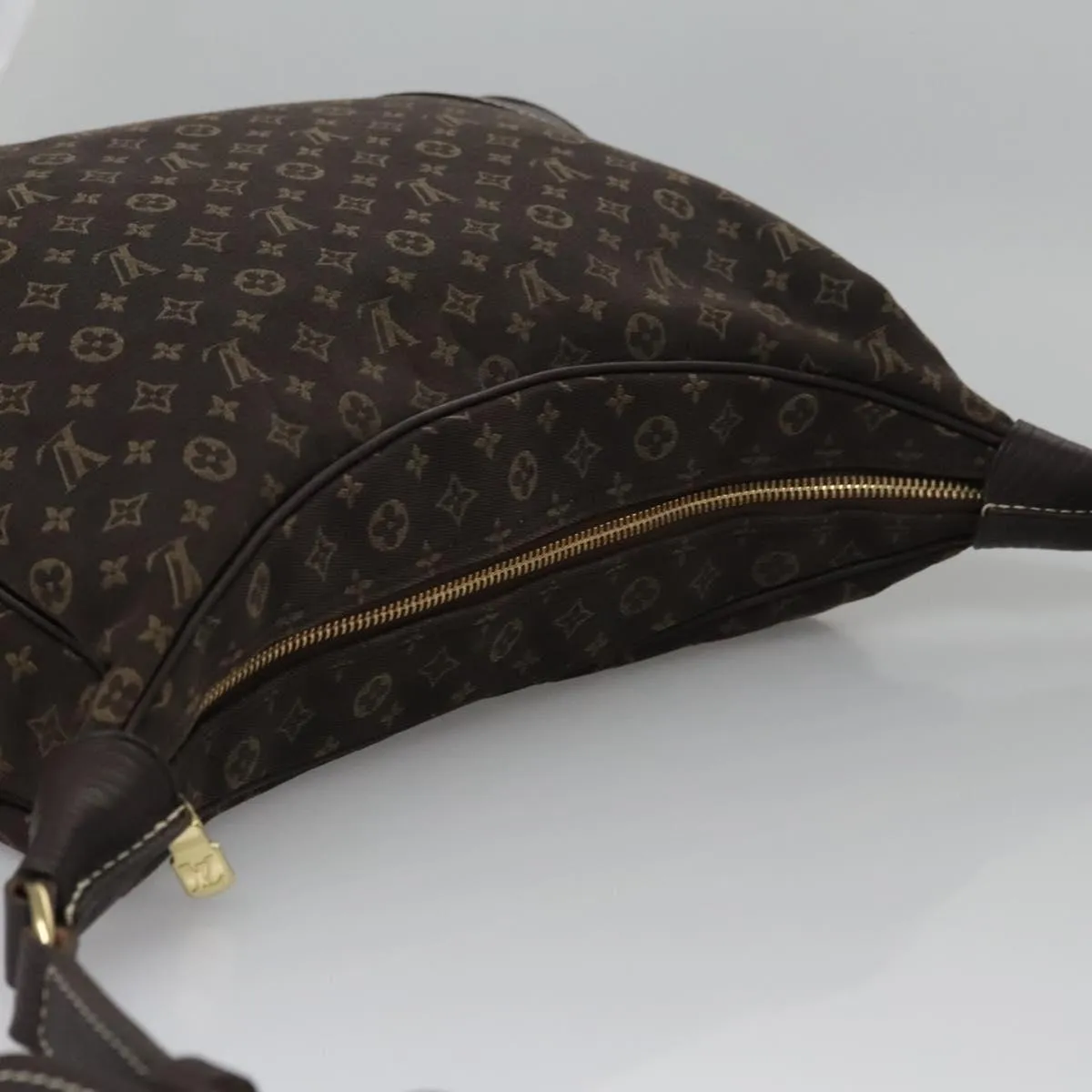 Canvas Boulogne Shoulder Bag with Slight Staining and Rubbing