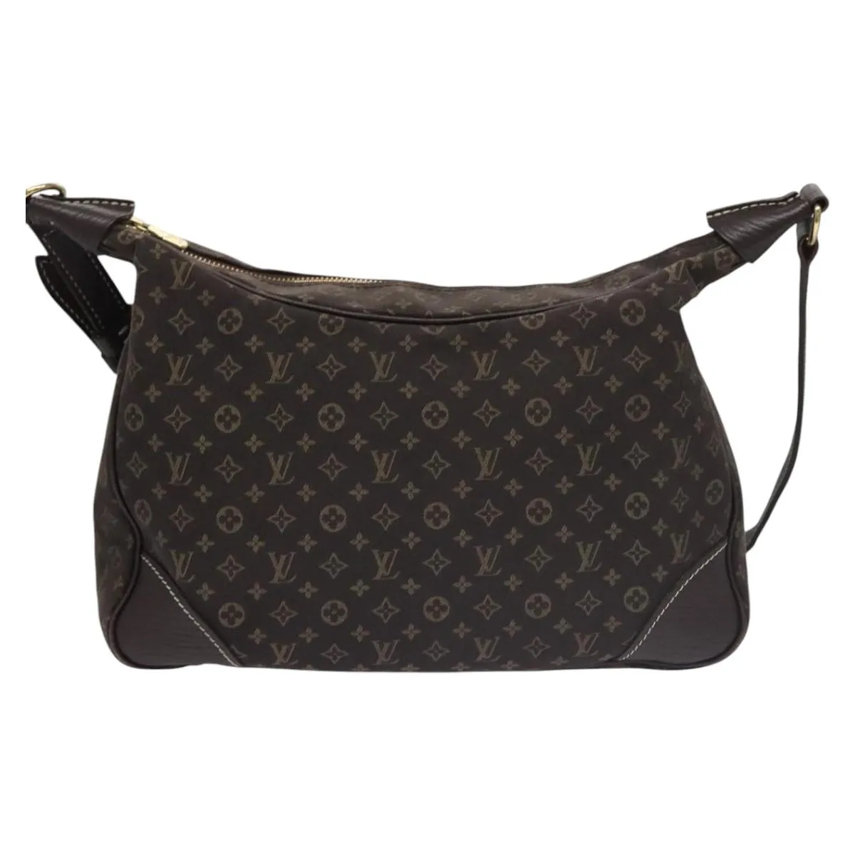 Canvas Boulogne Shoulder Bag with Slight Staining and Rubbing