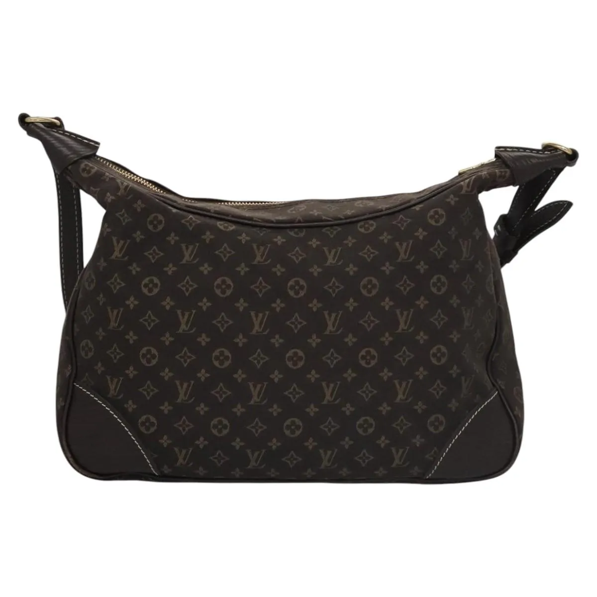 Canvas Boulogne Shoulder Bag with Slight Staining and Rubbing