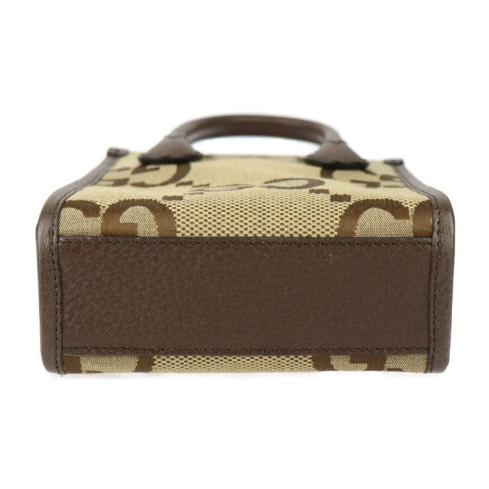 Canvas GG Jumbo Shoulder Bag