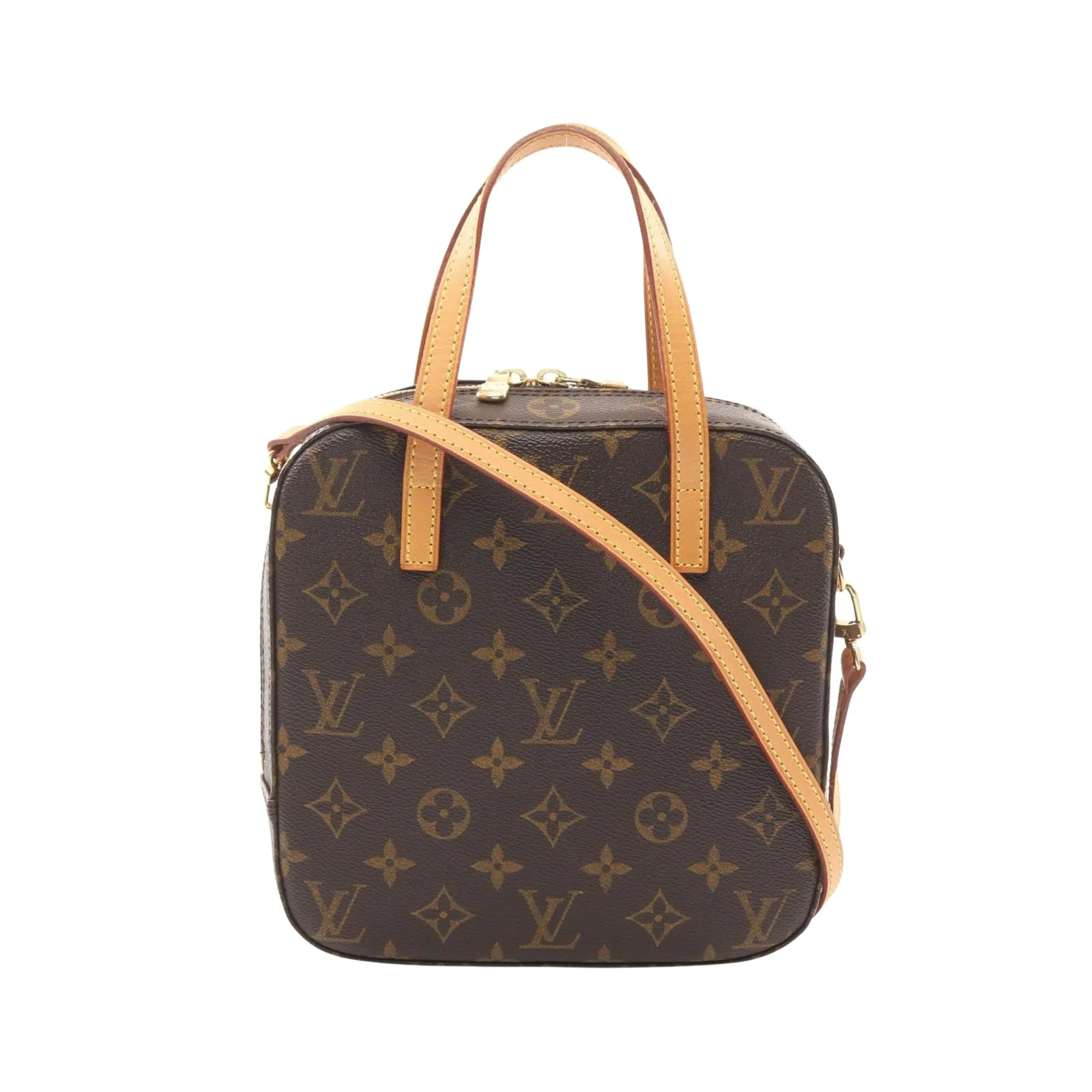 Canvas Spontini Shoulder Bag with Strap