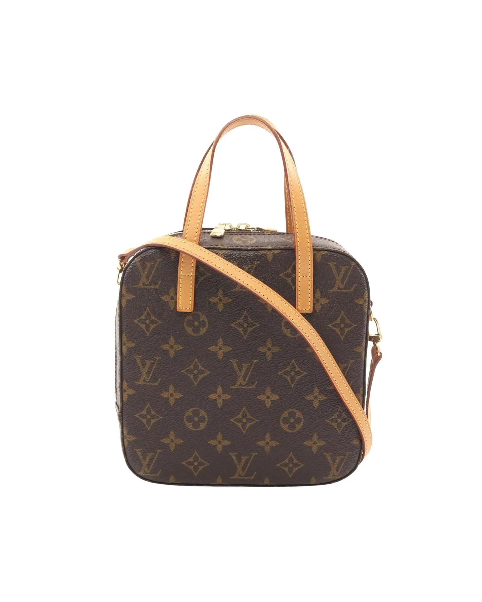 Canvas Spontini Shoulder Bag with Strap