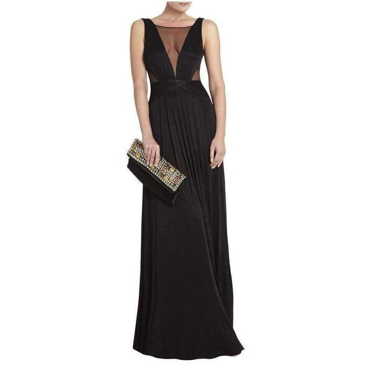 Carina Studded Foldover Clutch