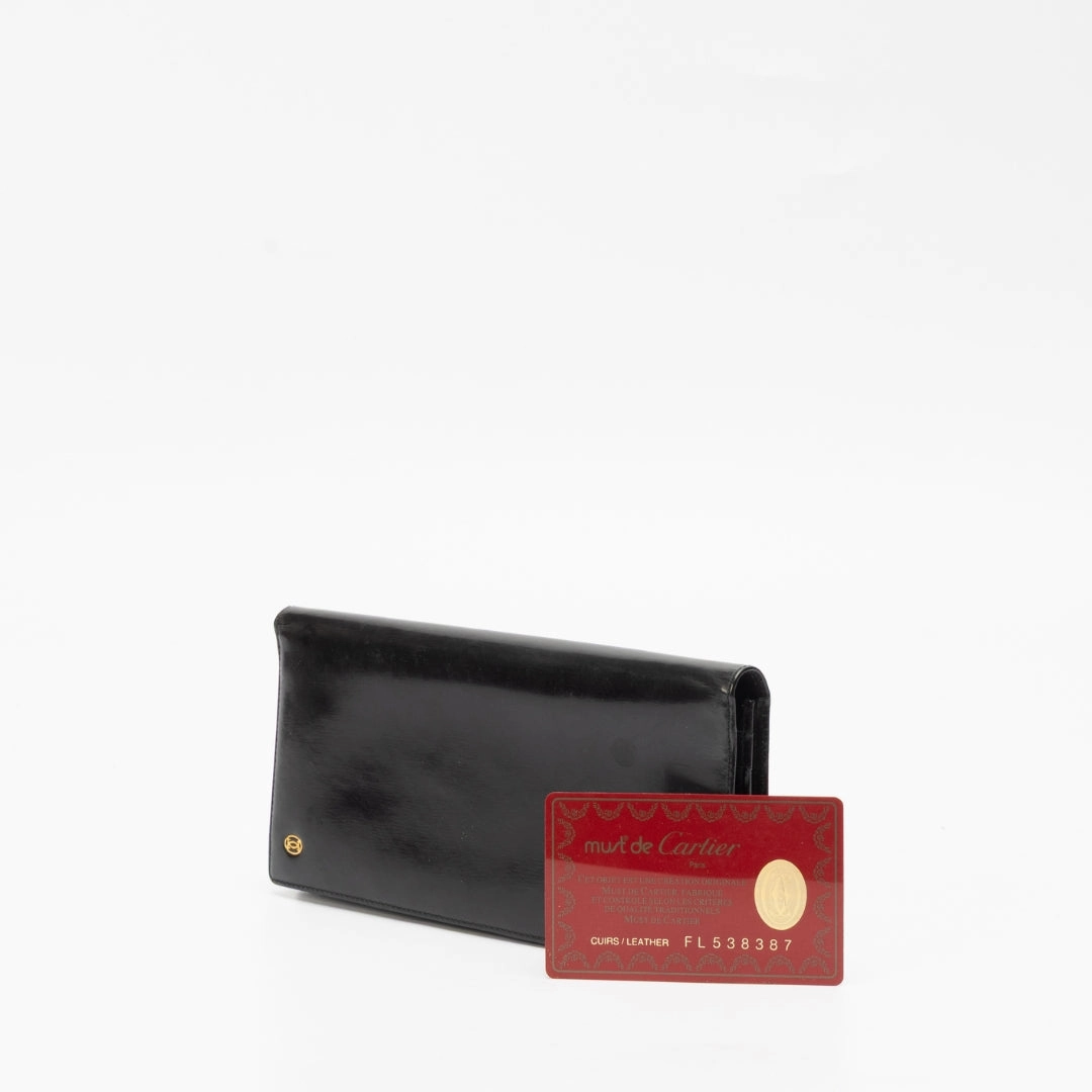 Cartier Leather Pasha de Cartier Bifold Wallet