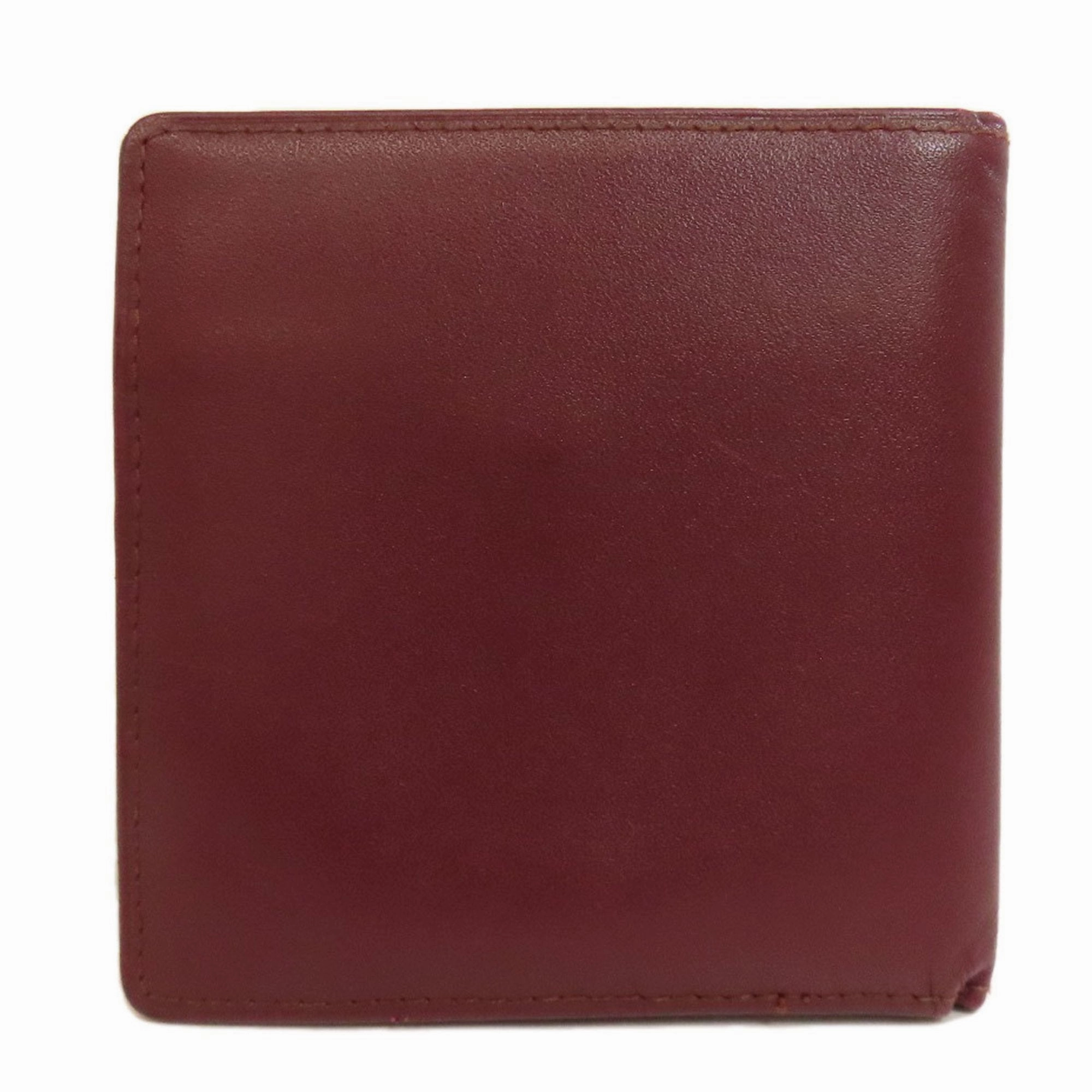 Cartier Leather Wallet (Bi-Fold) (Pre-Owned)