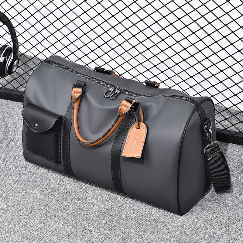 CateiKarrui Durable Large Capacity Men's Polyester Duffle Bag