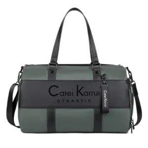 CateiKarrui Versatile Men's Oxford Cloth Duffle Bag