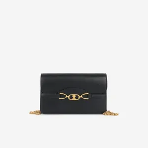 Celine Celine - Triomphe WOC - Black Smooth Calfskin GHW - Pre-Loved