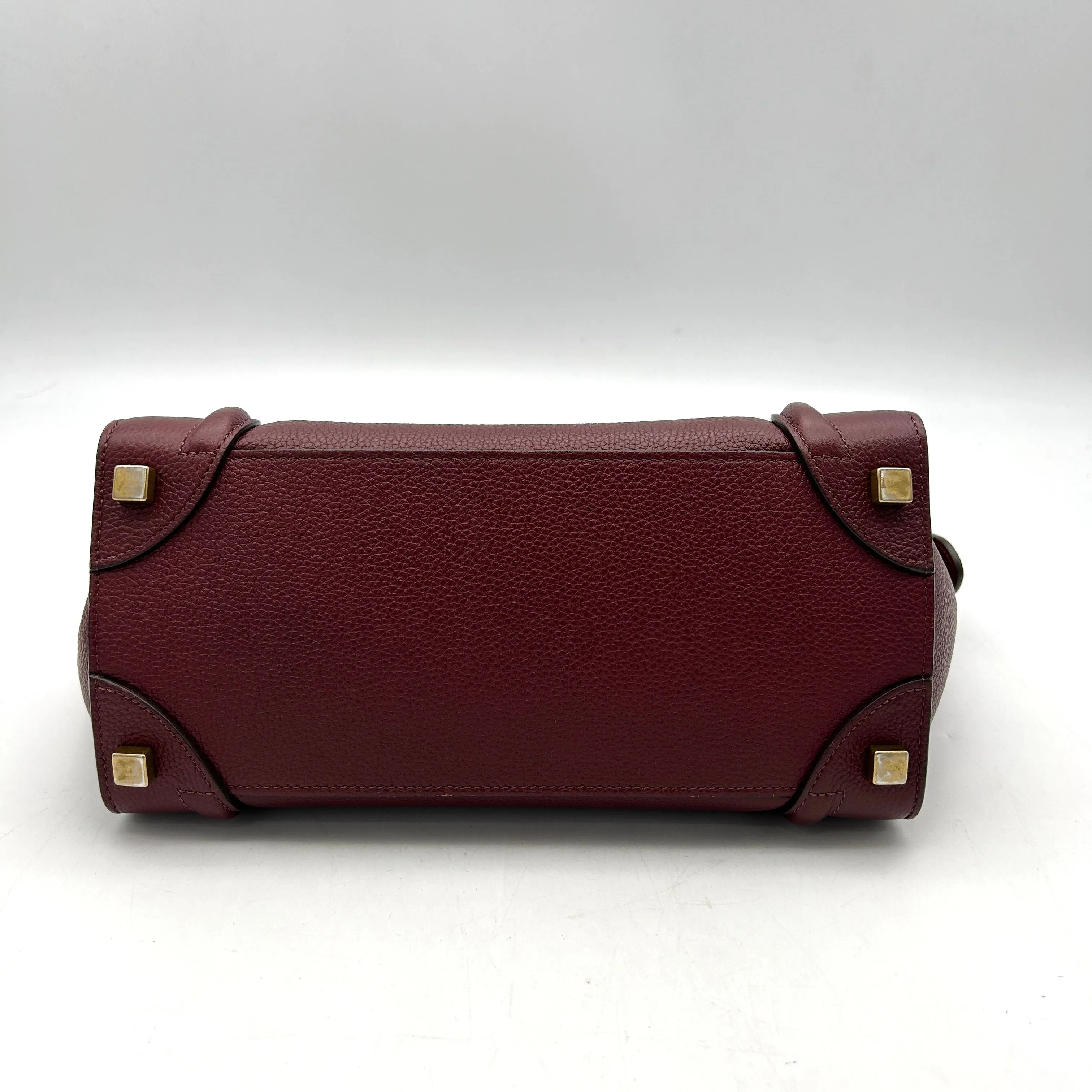 Celine Leather Luggage Mini - Red Totes, Handbags LA30718