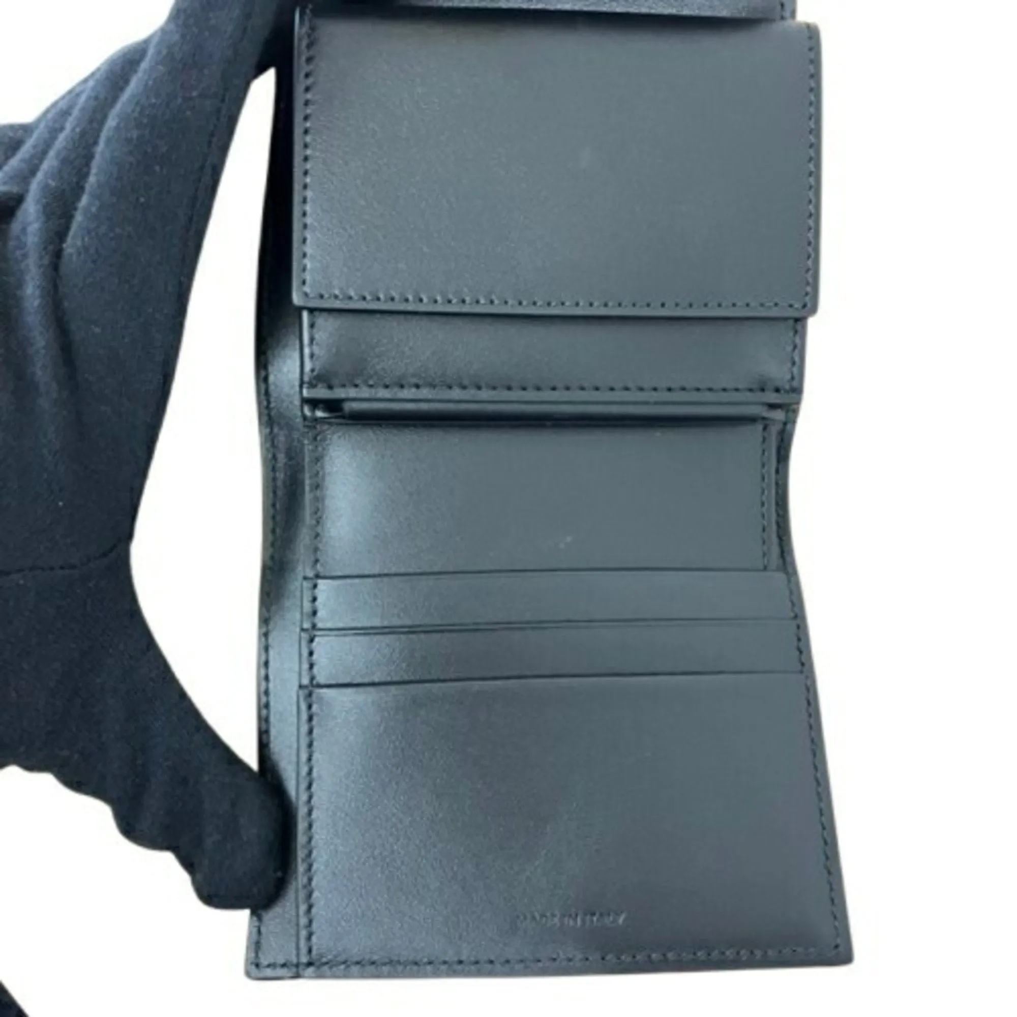 Celine Leather Wallet (Tri-Fold) (Pre-Owned)