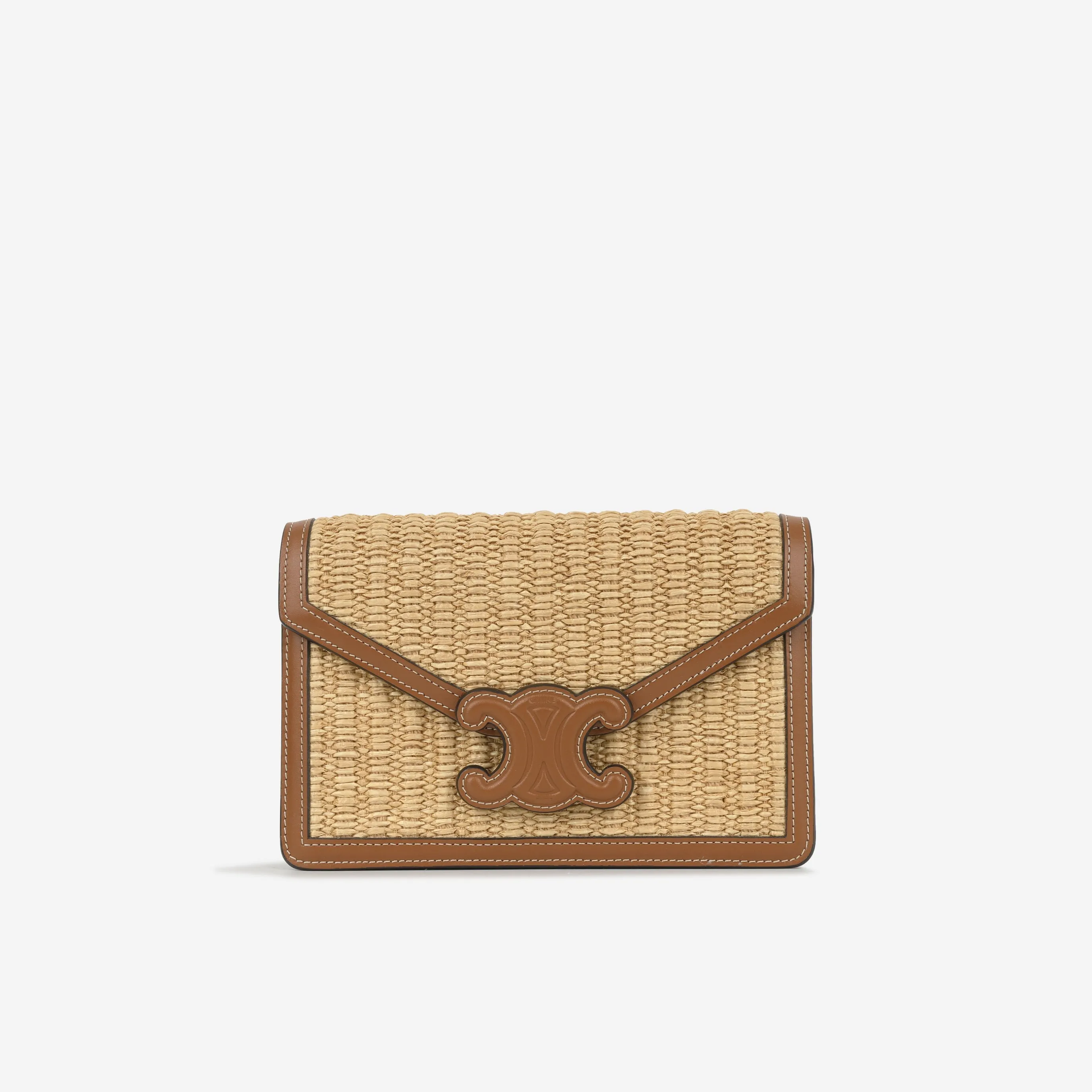 Celine Triomphe Wallet on Strap