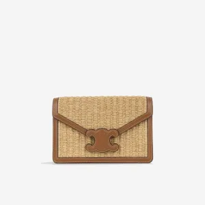Celine Triomphe Wallet on Strap
