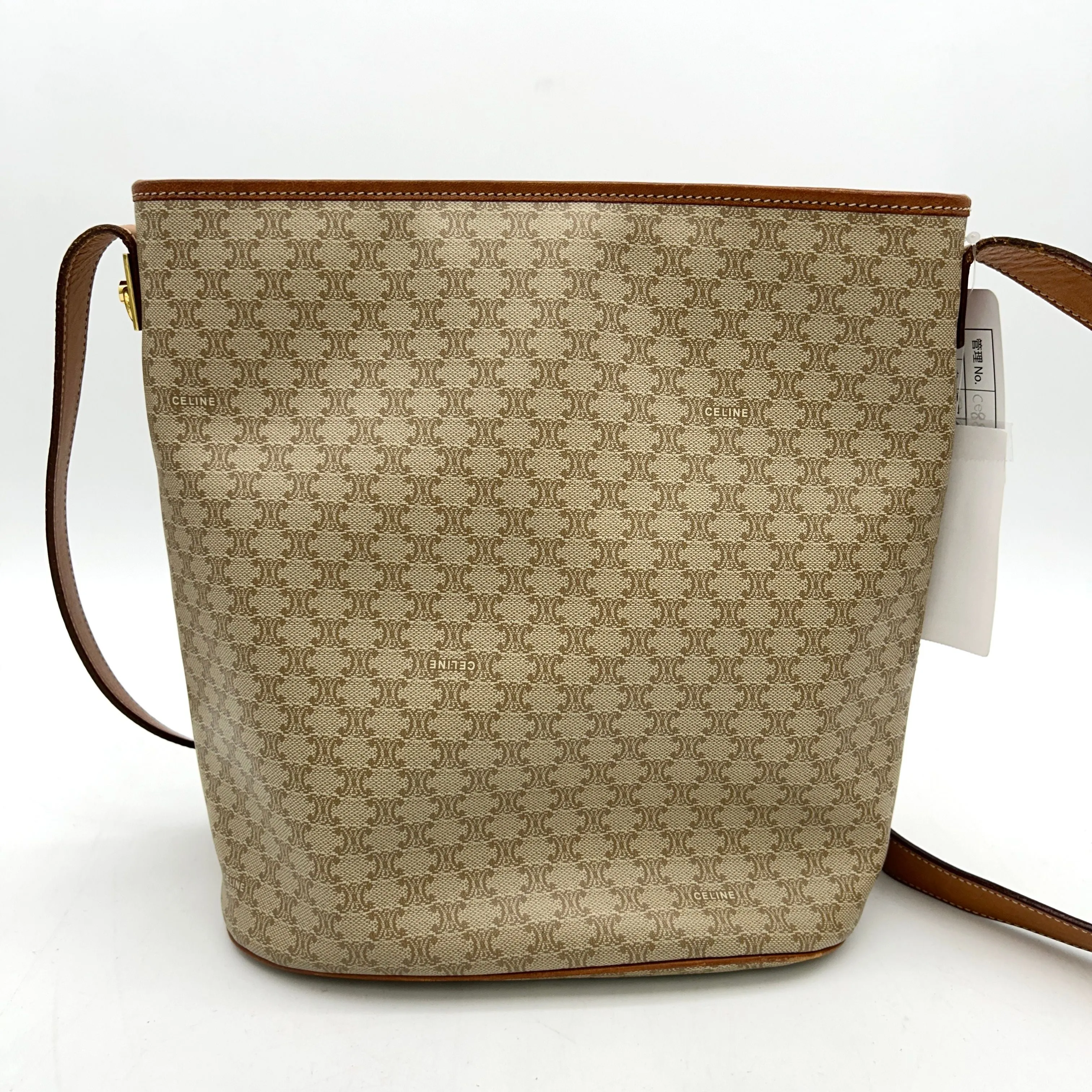 Celine Vintage Leather Shoulder Bag WDce8818zw