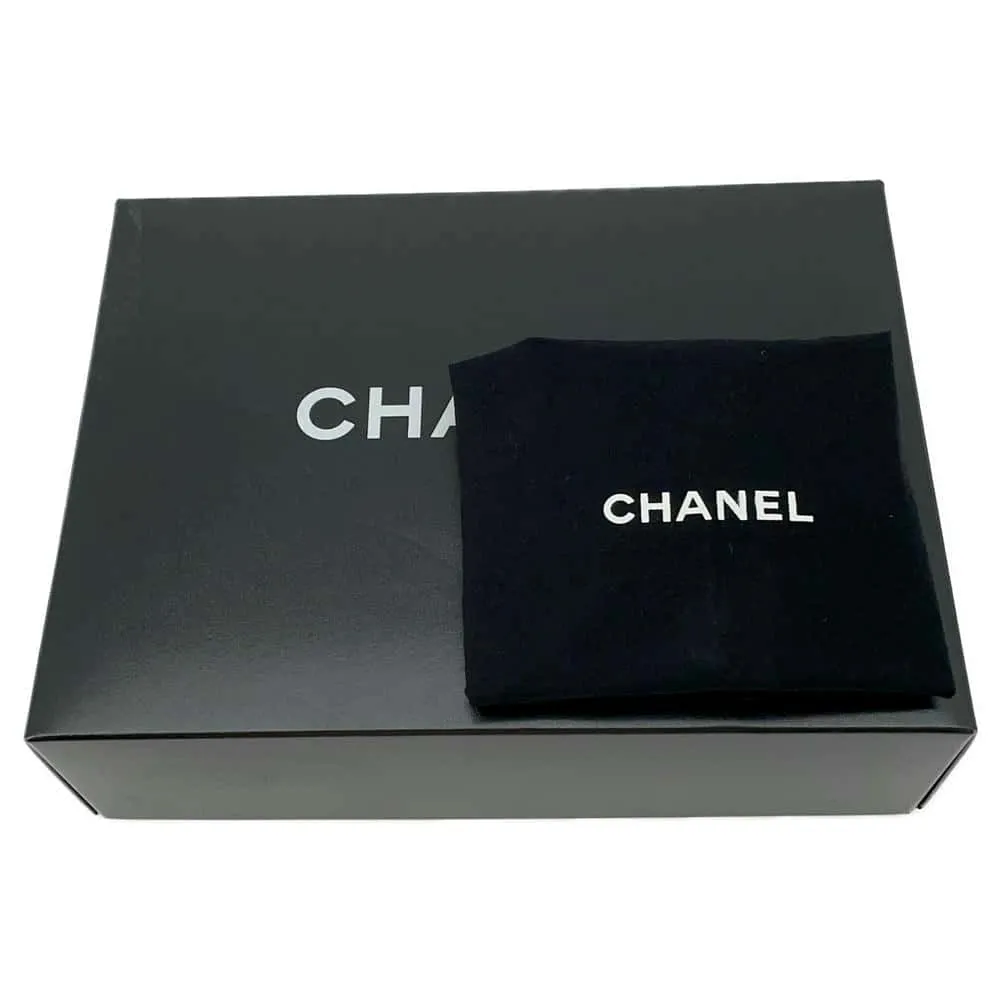 CHANEL 2.55 Matelasse W-Flap W-Chain Shoulder Bag BlackA37587 Aged Calf Leather Size Large