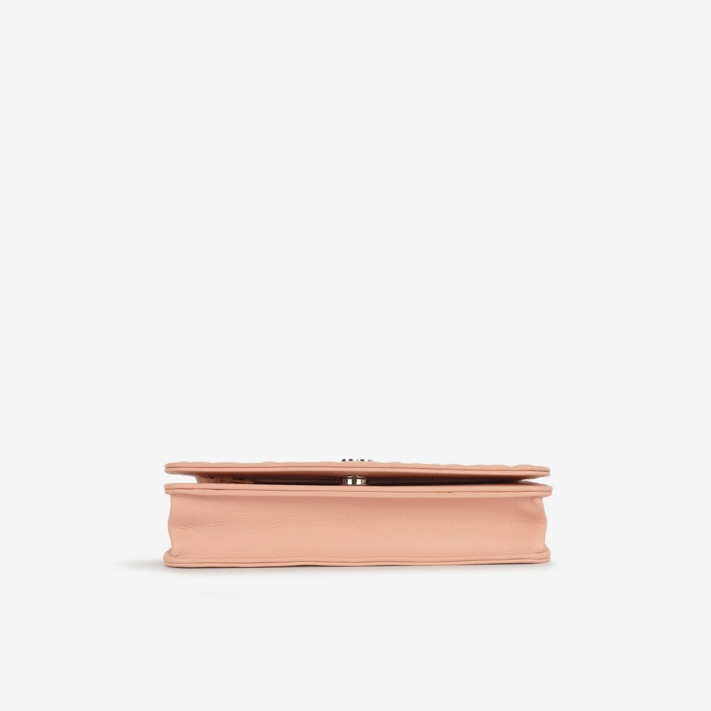 Chanel Camellia WOC Peach Lambskin SHW