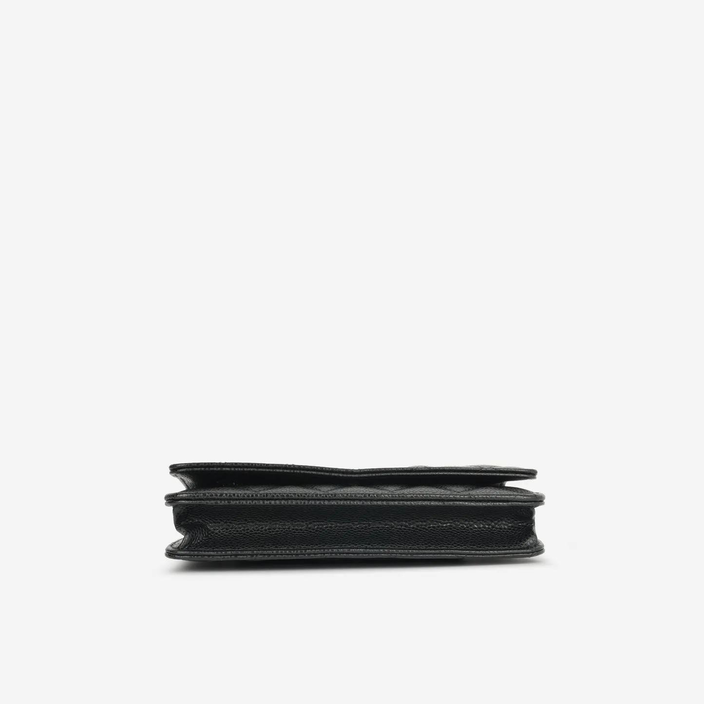 Chanel - Classic Wallet On Chain - Black Caviar GHW - Pre-Loved - 2019