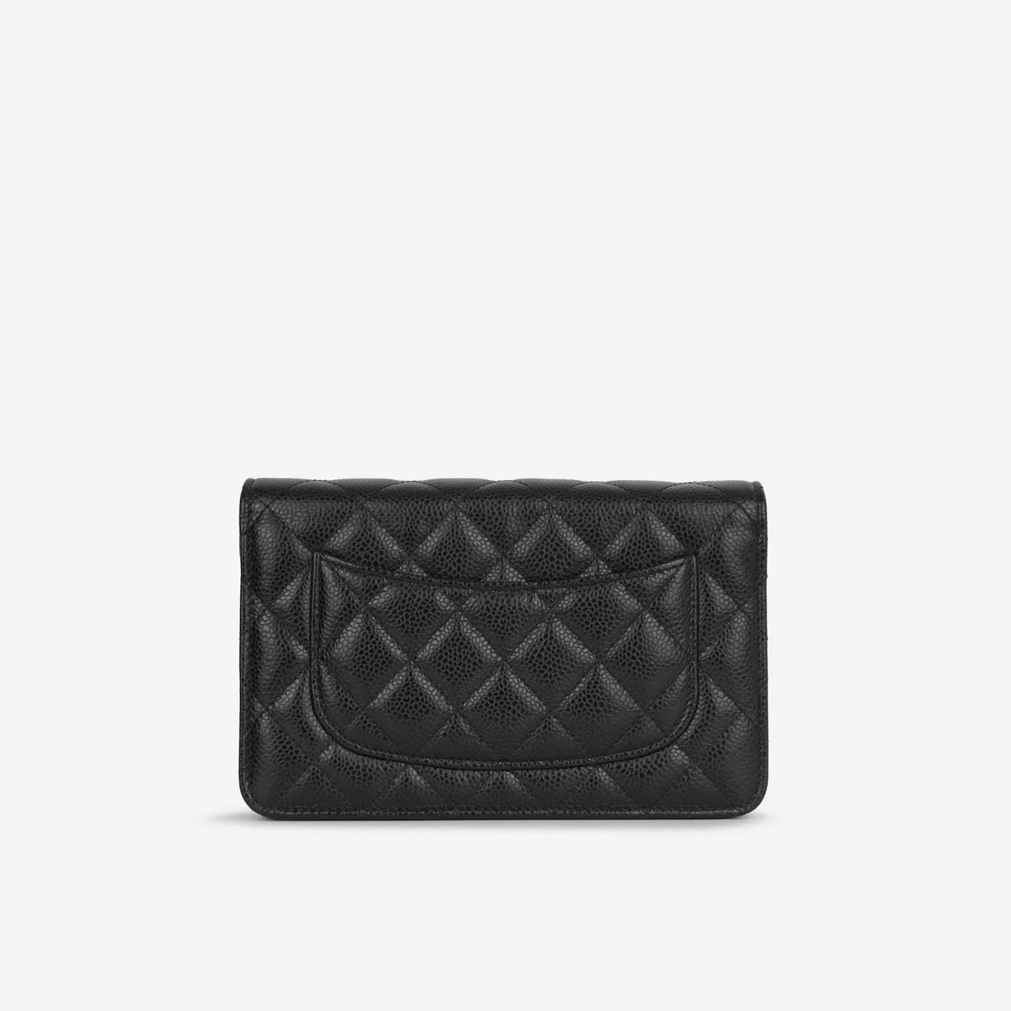 Chanel - Classic Wallet On Chain - Black Caviar GHW - Pre-Loved - 2019