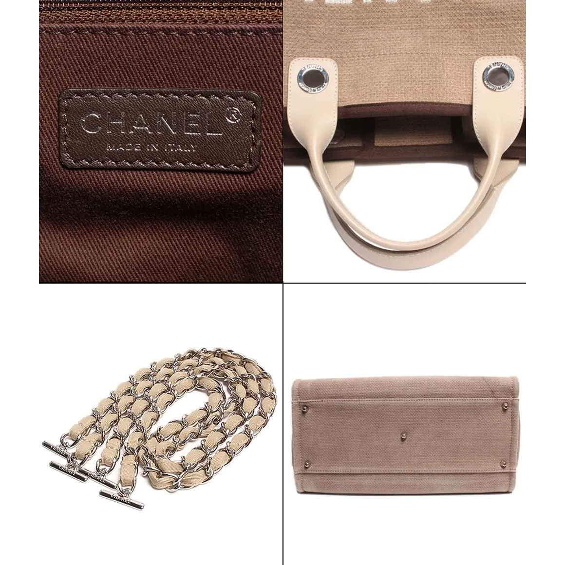 Chanel Deauville Large Shopping Tote - Neutrals Totes, Handbags ITC87OYR8WYW