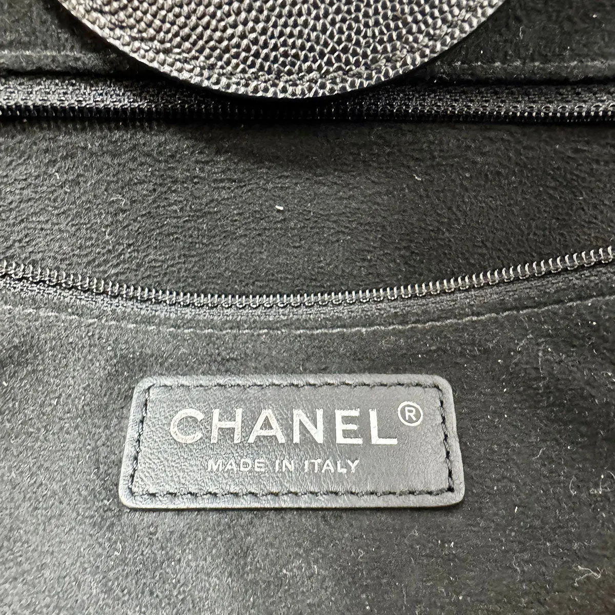 Chanel Large Studded Deauville Tote