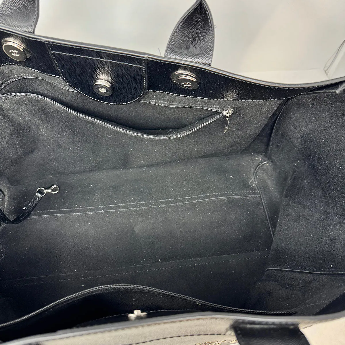 Chanel Large Studded Deauville Tote