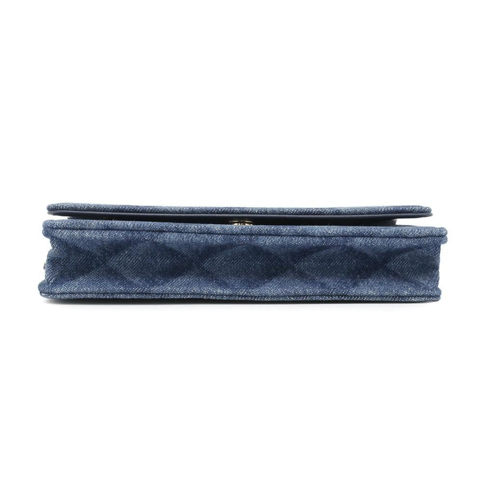 Chanel  Leather Chain/Shoulder Wallet (Pre-Owned)